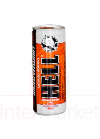 Energetinis gėrimas HELL multivitamin 250ml